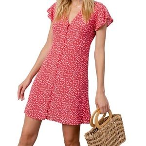 Rails | Red Helena Dress